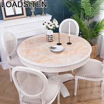 

Pokojowy Household Item Obrus Kuchenny Tablecloth Round Tafelkleed Rond Toalha De Mesa PVC Manteles Cover Nappe Table Cloth
