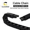 Cloudray Cable Chain Semi-Enclosed Interior Opening 18x18 18x25 18x37 18x50 Drag Plastic Towline Transmission ► Photo 2/5