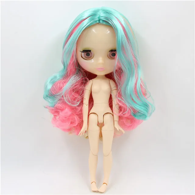 ICY factory шарнирная кукла blyth joint body 30 см bjd, Подарочная игрушка для девочек DIY - Цвет: translucent face