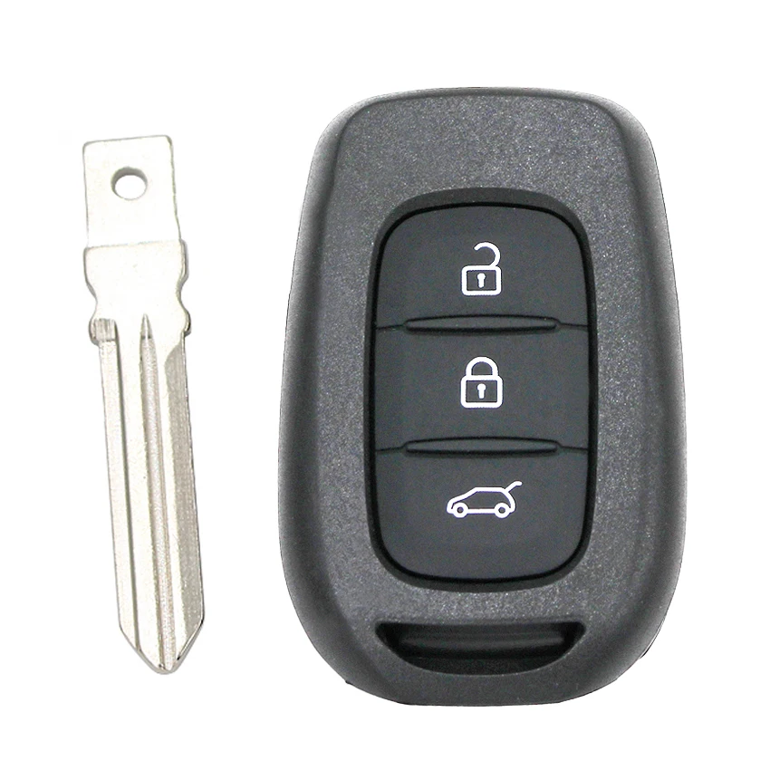 3 кнопки дистанционного брелока 433 МГц с чипом 4A PCF7961M для Renault Duster Dokker trasic Master HU137 нерезанное лезвие