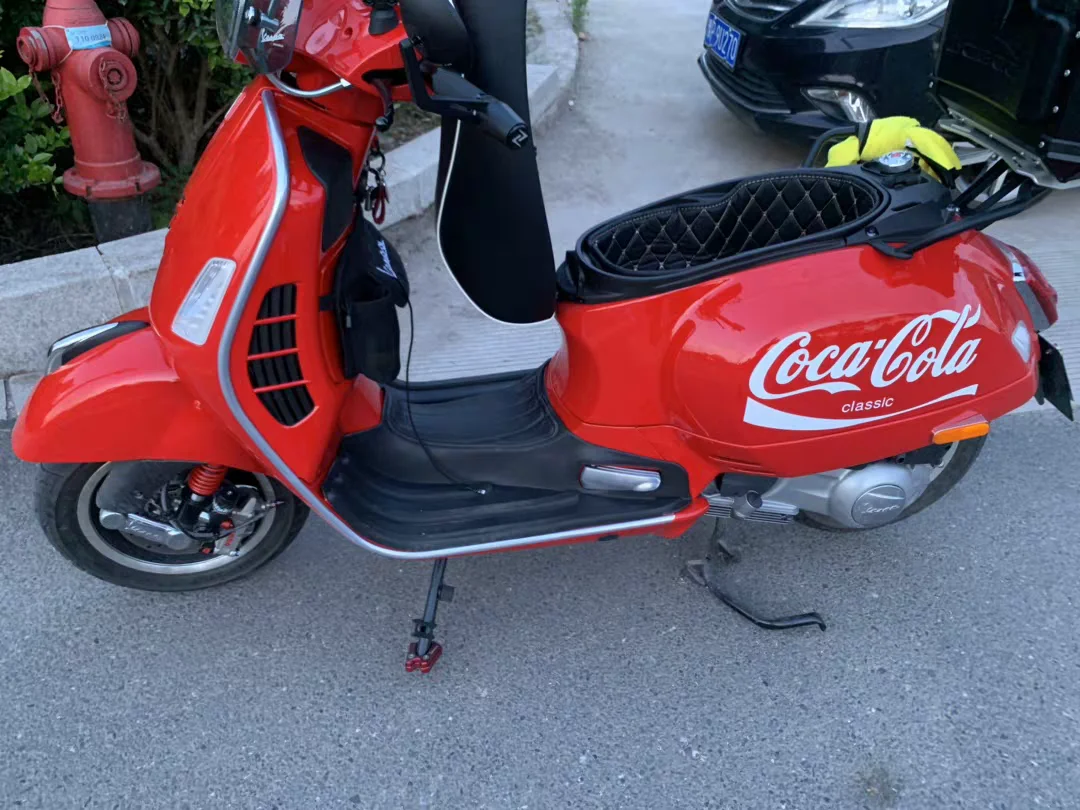 forro traseiro de carga, protetor para Vespa