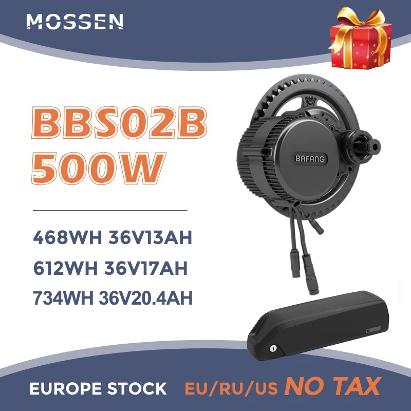 Bafang мотор BBS02B 500 Вт 36В тормозной 8fun середине приводной двигатель для