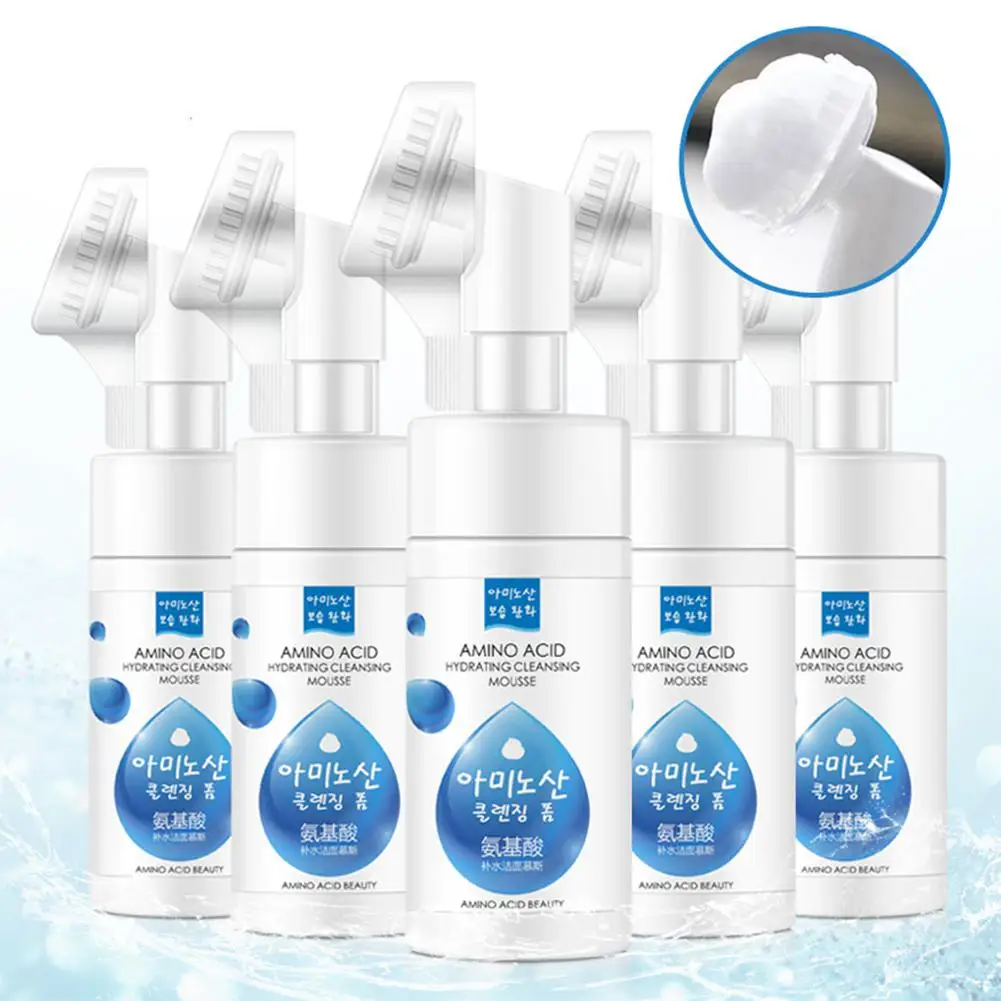 

Face Clean Tools Amino Acid Moisturizing Foam Massage Cleanser Exfoliating Cleanser Face Skin Care