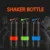 HOONRA Modern Protein Powder Shaker Bottle Whey Mixing Protein Bottle Portable Plastic Blend Sport Water Cup Household Drinkware