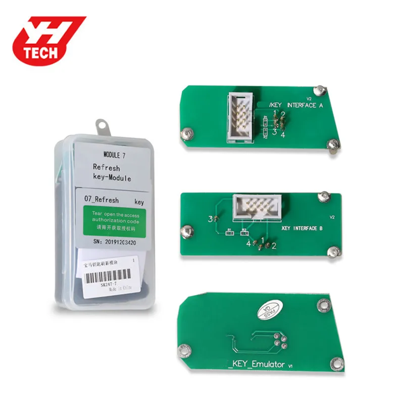 Yanhua Mini ACDP Module7 обновленный для авторизации ключей BMW с адаптерами|Кабели и