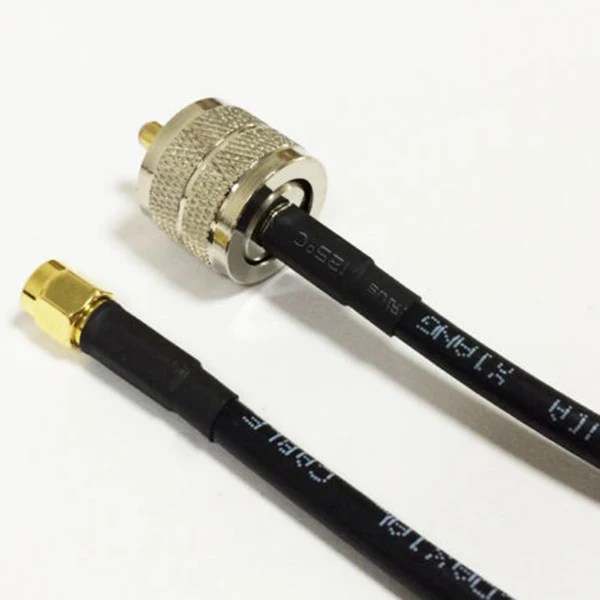 WIFI антенна адаптер SMA папа к UHF PL259 кабель перемычки RF RG58 20 см|Кабели передачи
