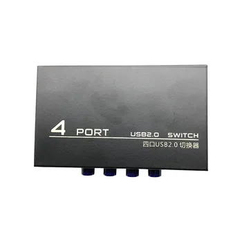 

Mini 4 Ports USB Printer Scanner Sharing Share Switch Splitter Box Hub 4 Ports USB 2.0 Sharing Switch Box