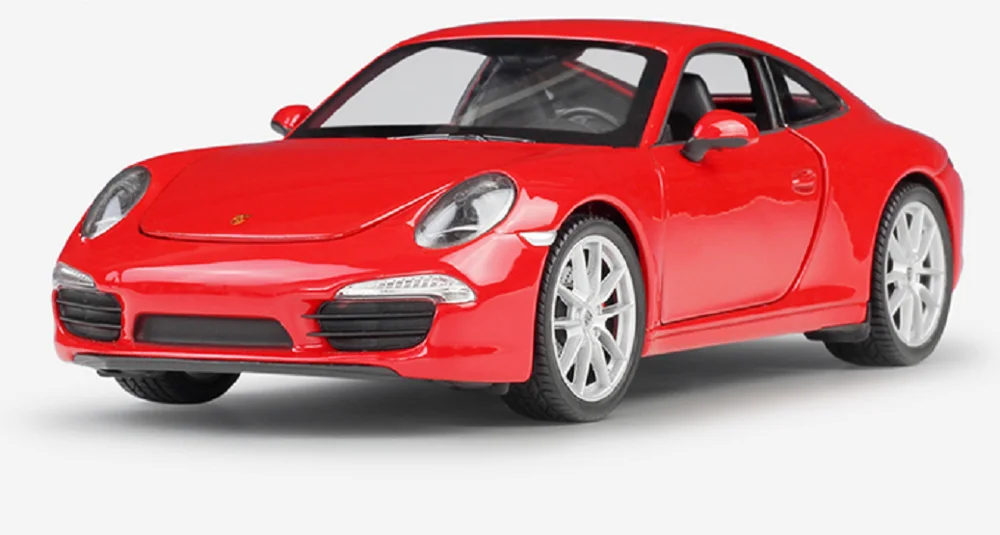 Welly 1:24 Porsche 911 991 Carrera S литья под давлением модели гоночных автомобилей в коробке