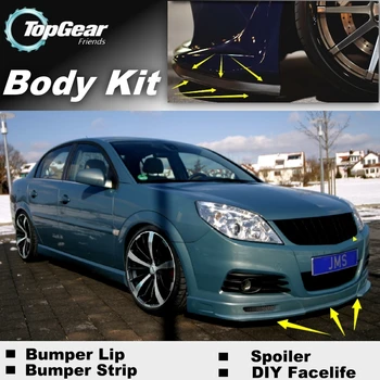 

Bumper Lip Deflector Lips For Opel Vectra A / B / C / D Front Spoiler Skirt For TopGear Friends Car View Tune / Body Kit Strip