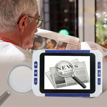 

3.5 inch 32X Zoom Handheld Portable Video Digital Magnifier Electronic Reading Aid Pocket-Sized Camera Video Magnifier