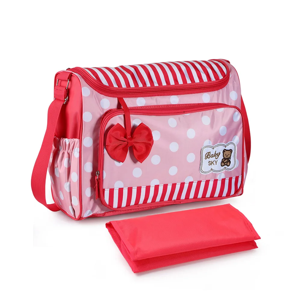 INSULAR сумка для детских подгузников большая дорожная сумка для беременных многофункциональная сумка-мессенджер для подгузников/Сумка для коляски детские сумки для мам Органайзер - Цвет: 6