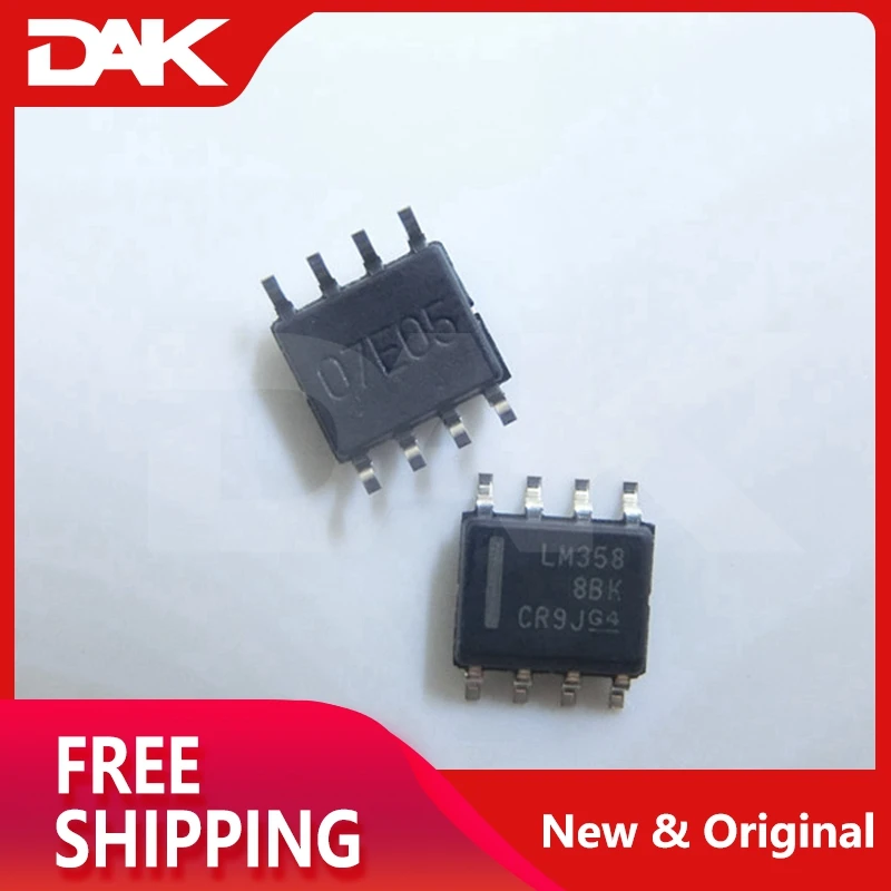 2 шт. LM358DR двойные оперативные усилители IC чип SOP-8
