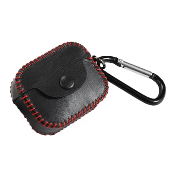 

Handmade Genuine Leather Case for Pro Shockproof Cover with Anti-Lost Buckle for 3 Charging Box