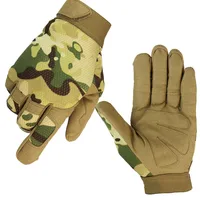 Army Military Tactical Gloves Men Winter Full Finger Hard Knuckle Gloves Paintball Airsoft Shoot Combat Anti-Skid Bicycle Gloves