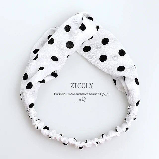 New Women Fashion Hair bands Cross Knot Elastic Hair Band Korean face wash hair band girl small fresh HairBands Hair Accessories style-11