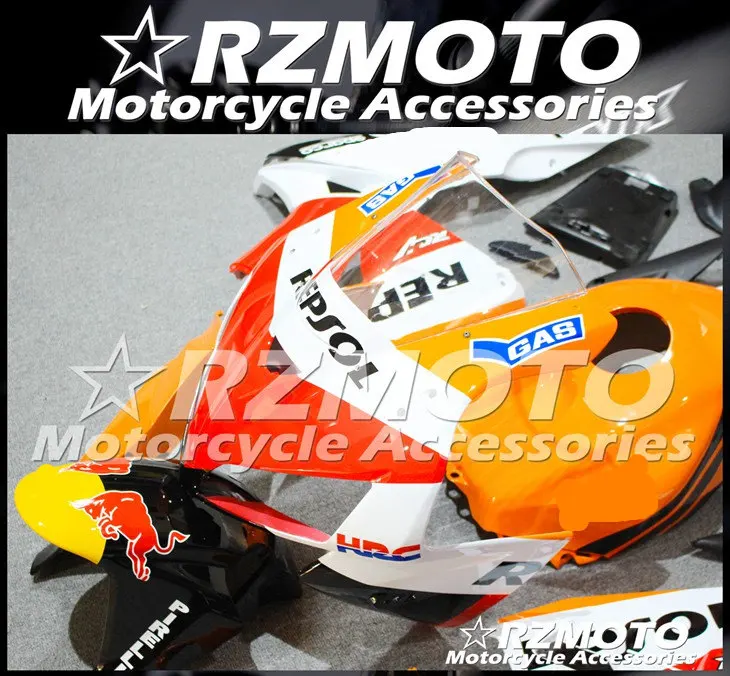 Мотоциклетный обтекатель abs комплект для HONDA CBR600RR F5 2005-2006 год корпусные детали moldStore № 0759