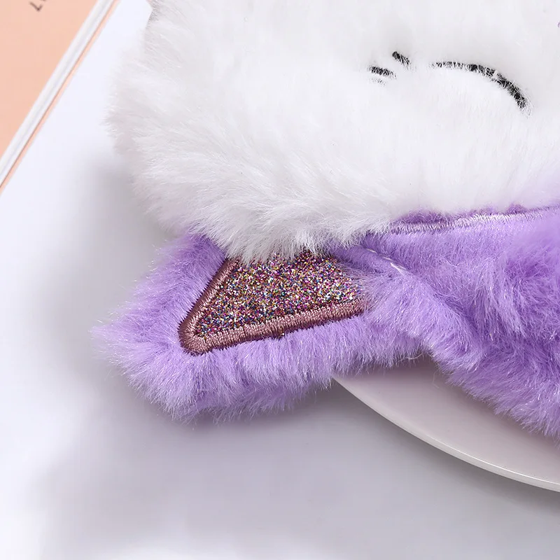 Fox Eye Mask Plush Fox Cloud Sheep Dream Eye Cover Sleeping Mask Band Shade Blindfold Goggles Relax Travel Eyepatch