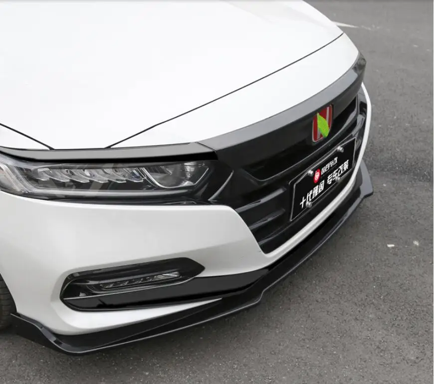 3 шт./компл. ABS передний бампер для губ для Honda Accord
