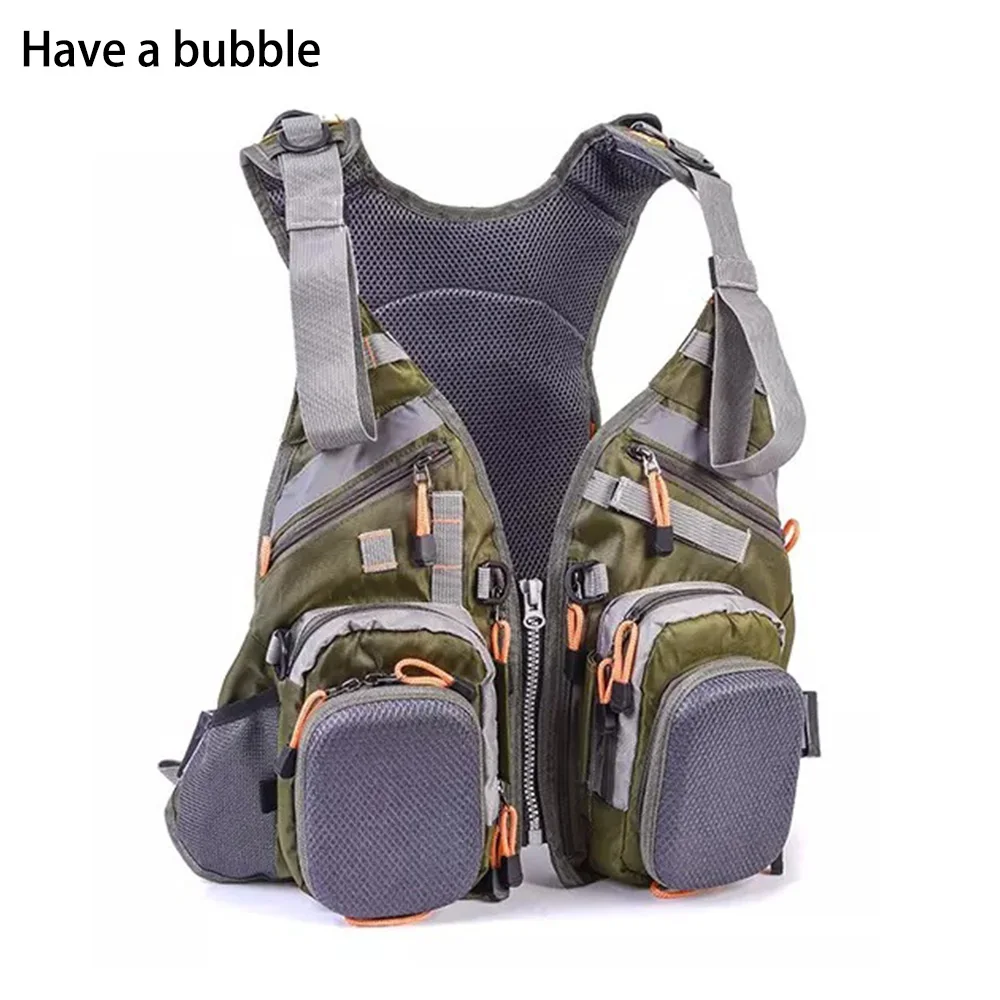 Fly Fishing Vest Multifunction Breathable Backpack Drying Fast Gear Vests for Hunting Hiking | Спорт и развлечения