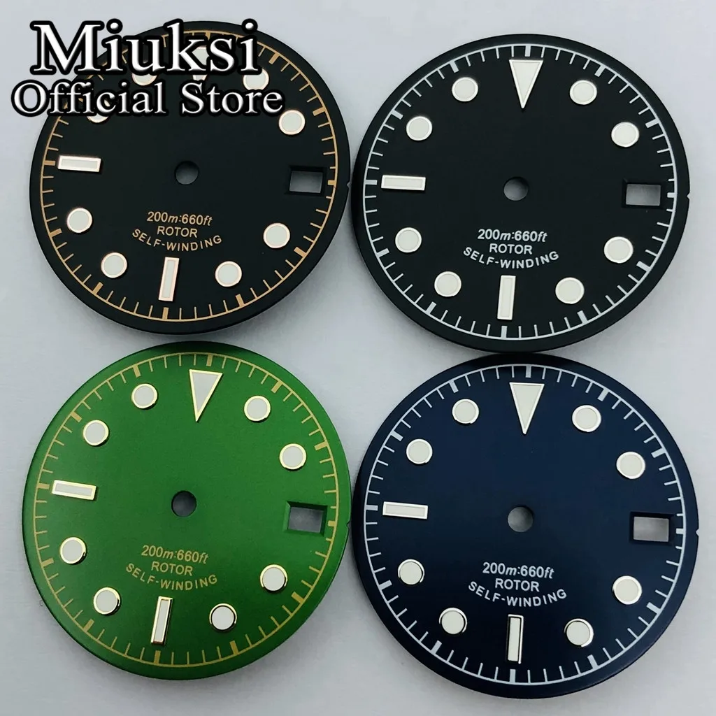Enhanced Luminous Multicolor Watch Dial - 28.5mm