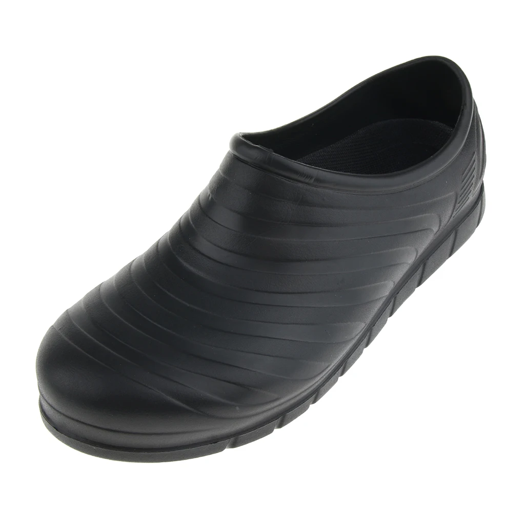 Nurse Work Shoes Boat Shoes Womens Slip Resistant Chef Clog for Kitchen Hospital Safety Work Shoes White Black