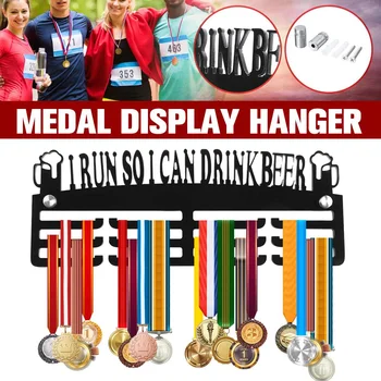 

3 Layers Medal Hanging Holder Rack Hanger Bracket Wall Hooks Run & Bear Competition Game Challenge Home Office Wall