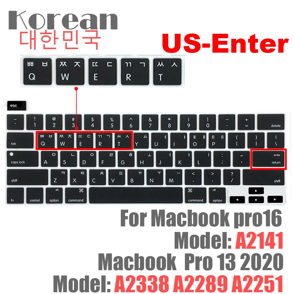 ue eua para macbook pro chip pro teclado capa de silicone macio protetor de teclado pele