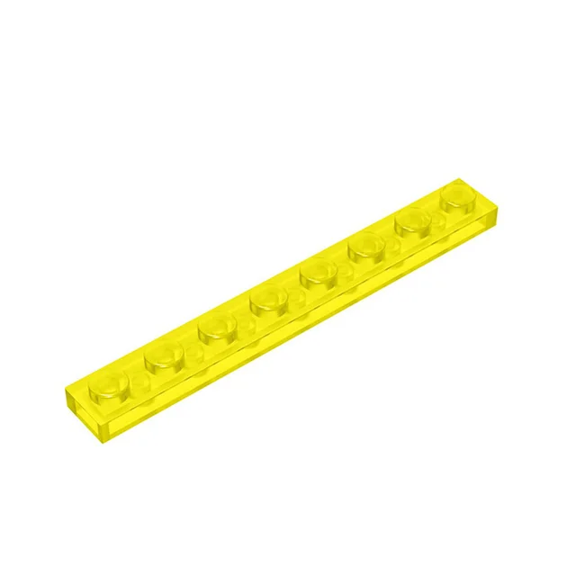 어린이 두뇌 게임과 DIY를 위해 제작된 10 PCS BZB MOC 3460 1x8 보드 빌딩 블록 모델