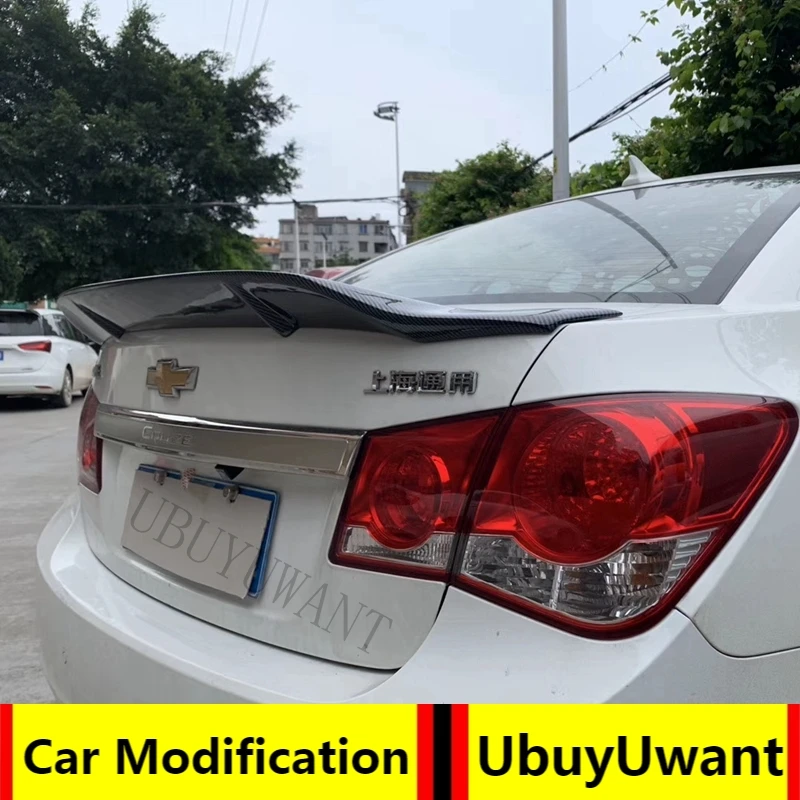 Задний спойлер для Chevrolet Cruze внешний из ФАП и углеродного волокна 2010 2011 2012 2013