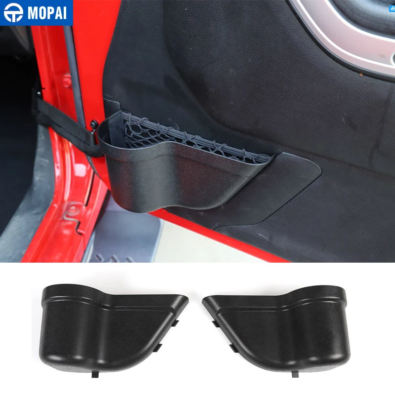 

MOPAI Stowing Tidying for Car Front Door Storage Box Net Holder for Jeep Wrangler JK 2011-2017 2/4 Doors Car Accessories