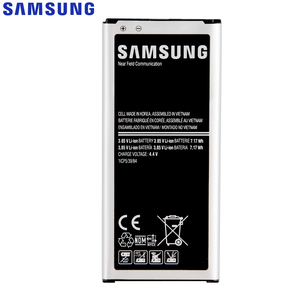Оригинальная Замена Samsung батарея для Galaxy Alpha G850 G8508S G850A G850Y G850K G8509V G850F EB BG850BBE