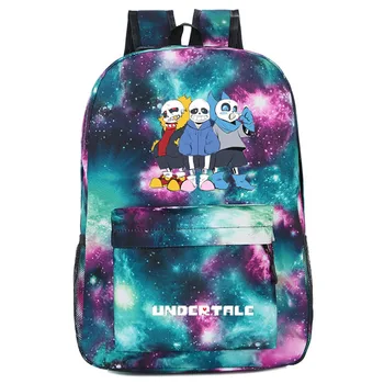 

Anime Undertale Backpack Women Men Travel Bags Printed Children School Bag Backpack Boy Girl Book Bag Mochila Escolar Kids Gift