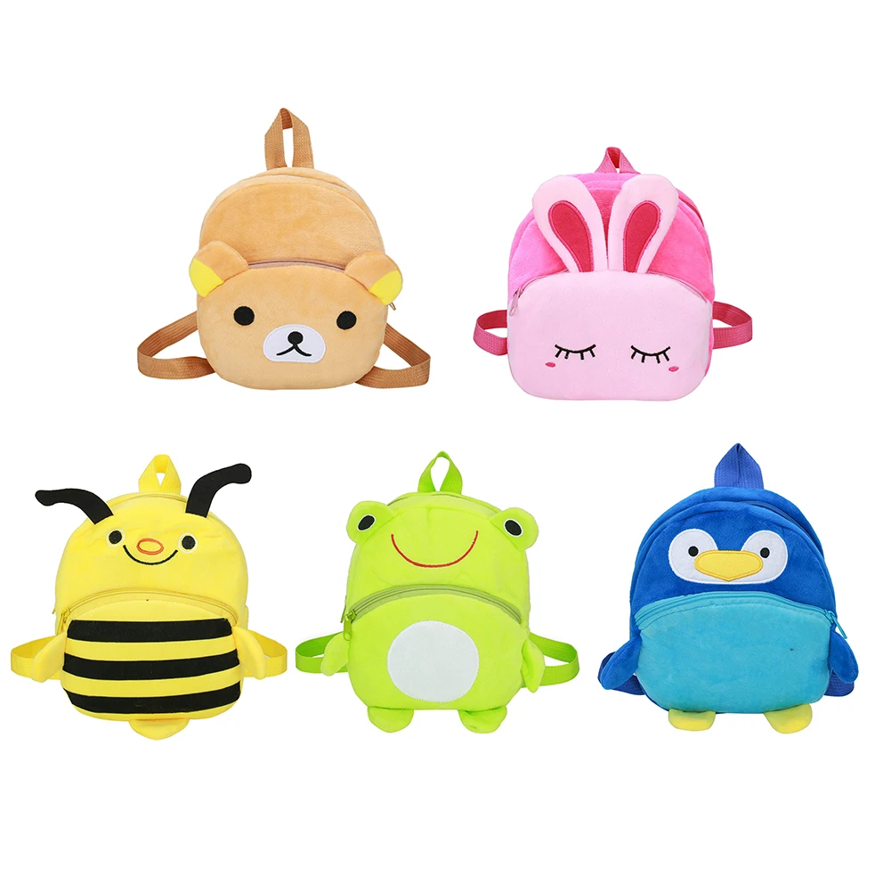 Mochilas de animales en 3D para niños y niñas, morral escolar de neopreno para niños pequeños, bolsa de dibujos animados para jardín de infantes, novedad de 2020