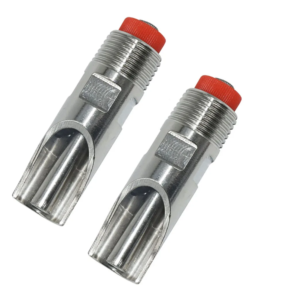 10 Pcs Pig Stainless Steel Automatic Waterers Nipple Animal Drinkers Livestock Equipment