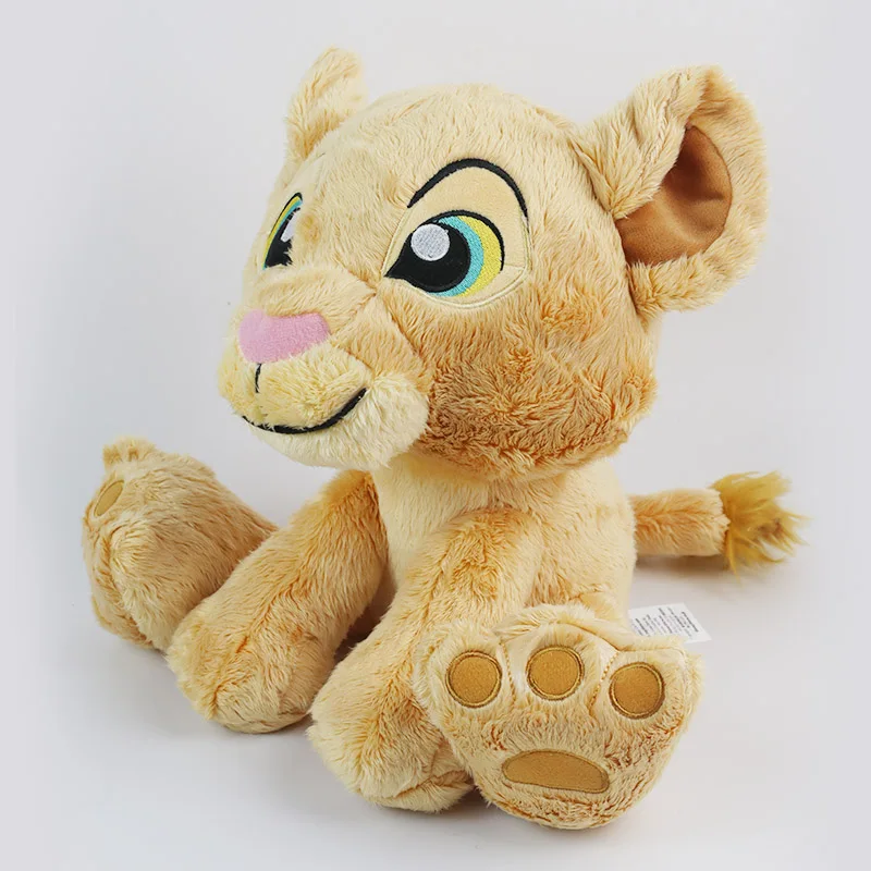 Disney Simba ve Nala peluş oyuncaklar yavru doldurulmuş hayvanlar 25cm  aslan kral yumuşak bebek sevimli şeyler çocuk oyuncağı hediye kız arkadaşı  - AliExpress