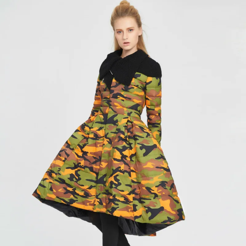 

Winter Coat Women Korean Vintage 90% White Duck Down Jacket Women Puffer Jacket 2020 Long Warm Parka Abrigos 80988-1 YY1646