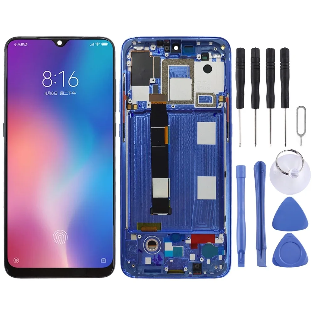IPartsBuy ЖК-экран и дигитайзер полная сборка с рамкой для Xiaomi Mi 9