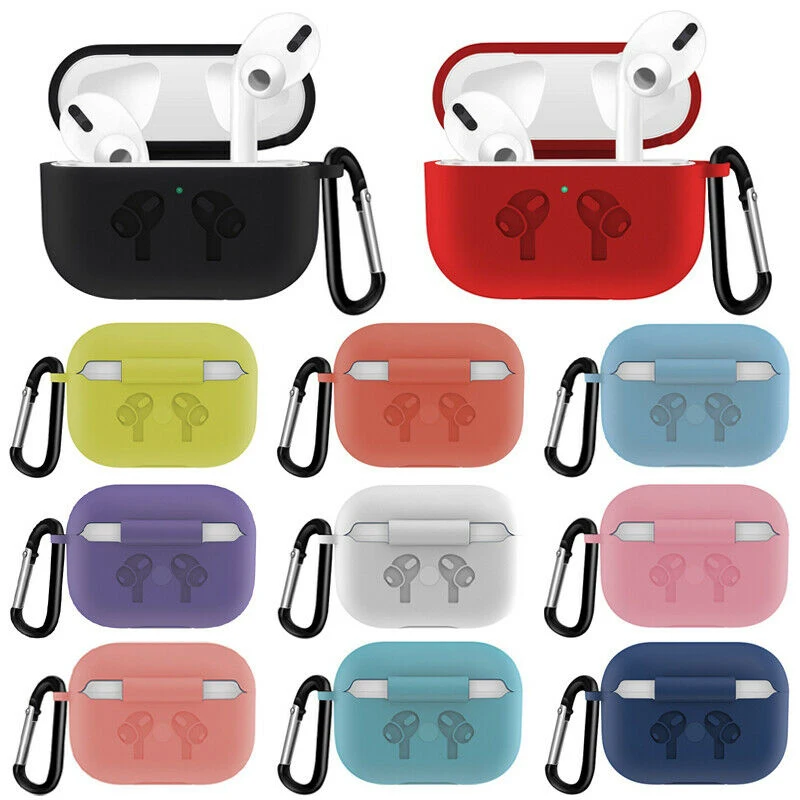 

Wireless Earphone Case For Apple AirPods Pro Case Silicone Headphone Case for Air pods Pro 3 Cover Earpods Protector Accessories