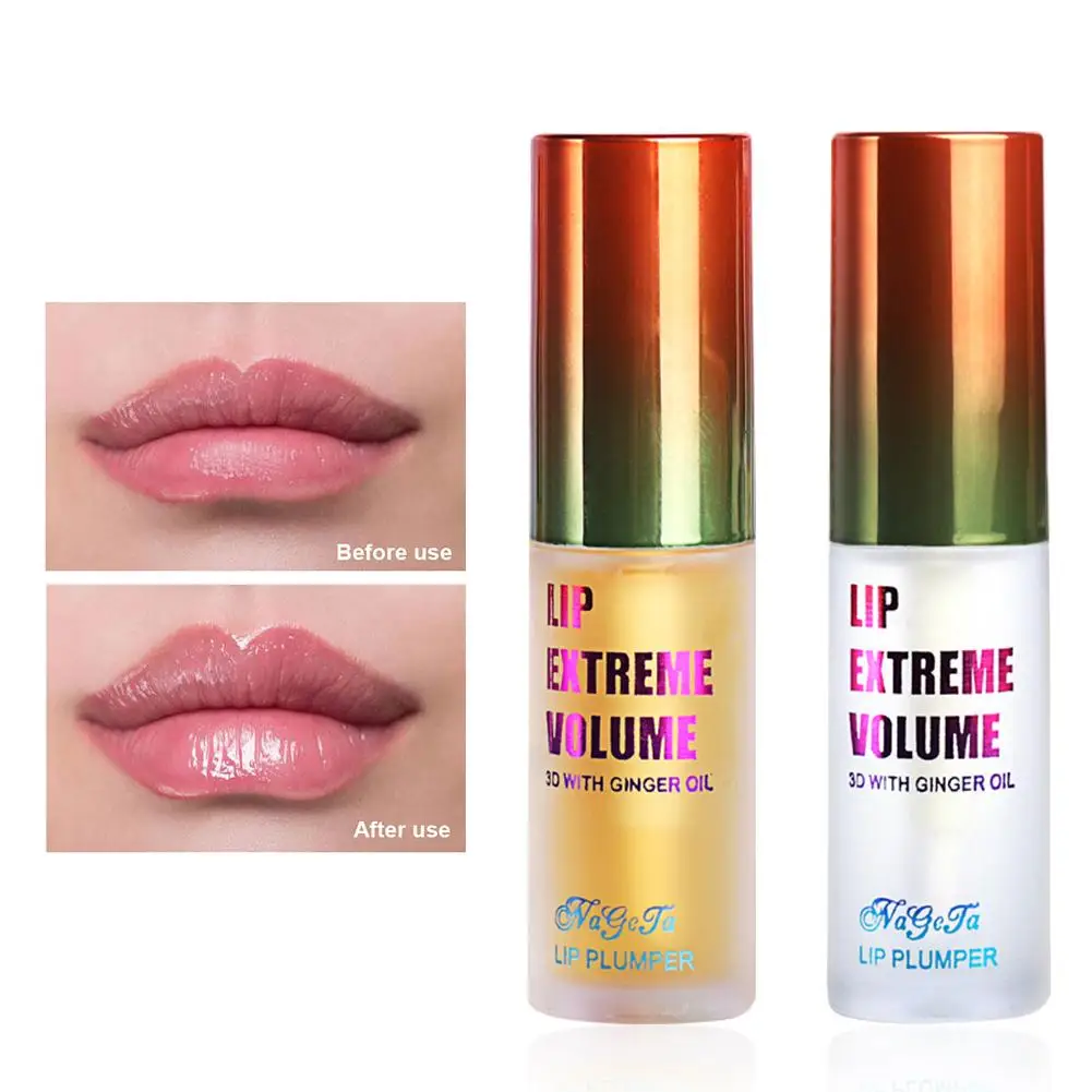 

Lip Plumping Balm Plumper Device Lipstick Treatment - Clear Lip Plump Gloss - Enhancer for Fuller & Hydrated Lips Moisturize