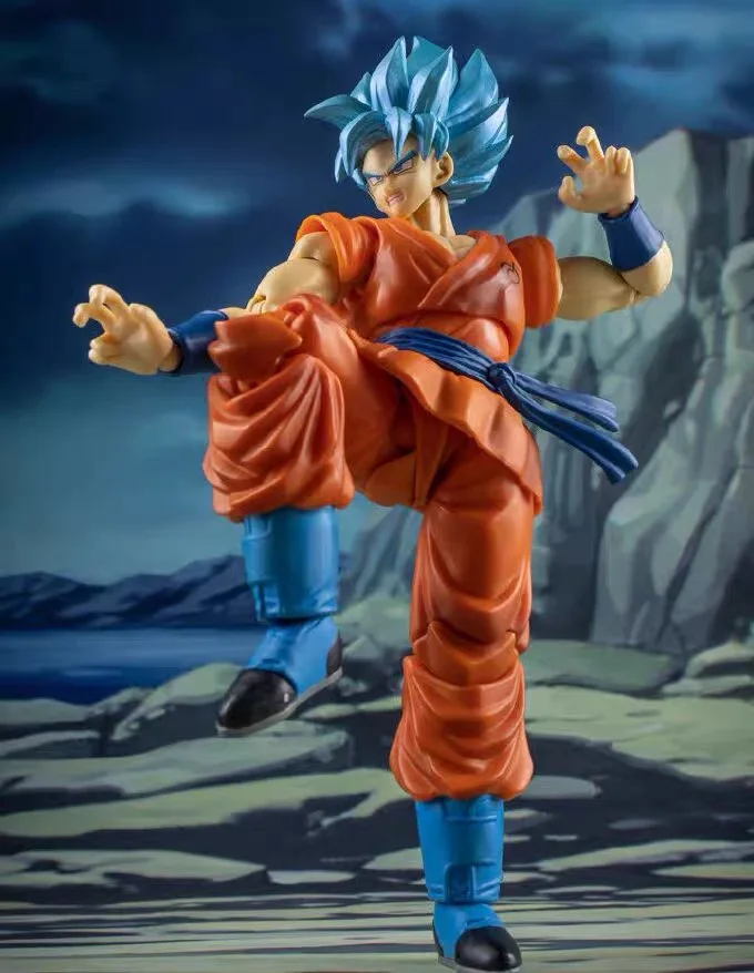 Dragon Ball SHF Son Goku Super Saiya Android Ginyu F Soldier Zamasu Captain Demoniacal  Fit Pvc