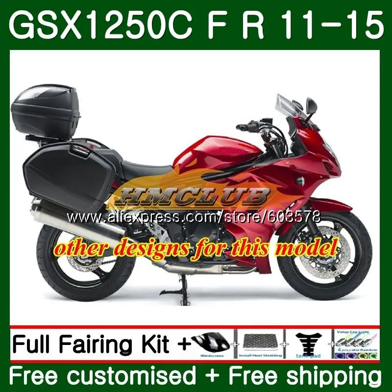 GSXF1250 для SUZUKI Bandit GSX1250F GSX1250 C 11, 12, 13, 14, 15, 20CL. 47 1250 GSX1250C 2011 2012 2013 обтекатель синий белый