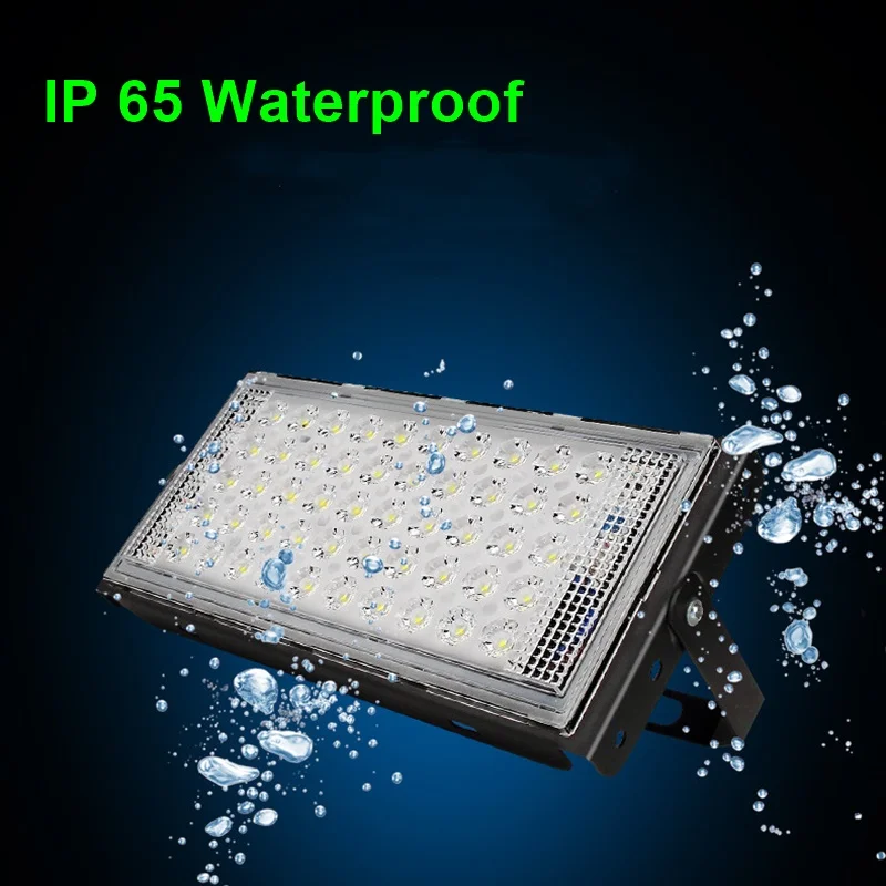 100W RGB Led прожектор светильник отражатель Projecteur напольный светильник Водонепроницаемый Ip65 Foco светодиодный внешний AC85-265V