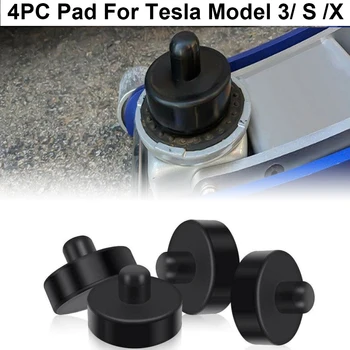 

4Pcs Jack Pad Lift Point Pad Adapter Safe Raise Tool Kits For Tesla Model 3/S/X