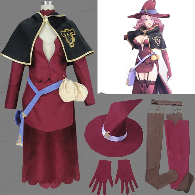 

Anime Black Clover Vanessa Enoteea Cosplay Costume