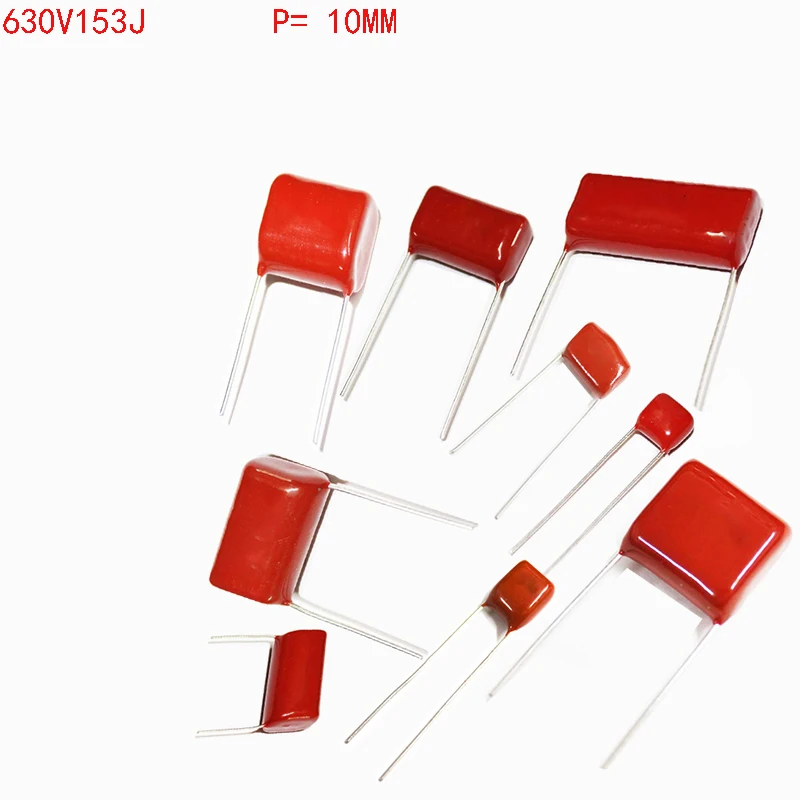 Новый полипропиленовый пленочный конденсатор 630V153J 153J630V шаг 10 мм 630 в 153J 15NF CBB22 20