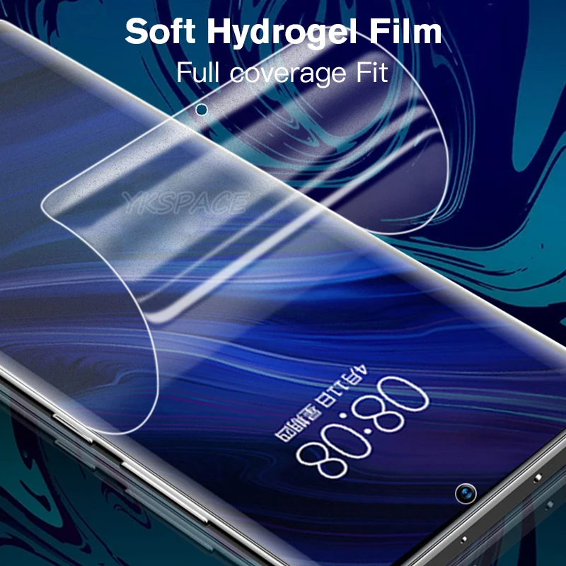 Soft Matte Hydrogel Film TPU Screen Protector - 3 Pack, Anti-Fingerprint