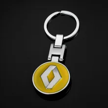 3D металлический автомобильный брелок для Renault, Opel, Ford, Kia, Audi, HONDA, Skoda, Nissan, BMW, peugeot, benz, vw, автомобильная эмблема, брелок для автомобиля, Стайлинг