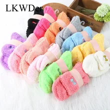 LKWDer, 6 пар, вышивка, утолщение, для женщин, хлопок, прекрасный плюш, сохраняющий тепло, для сна, для девушек, Забавные милые носки, чулочно-носочные изделия, зимние, Kawaii Sox