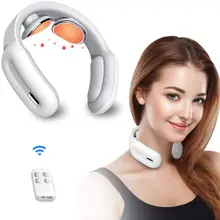 

Neck Massager Cordless Neck Massager with Heat Intelligent Portable Electric Neck Relaxation Massage for Women & Men 3 Modes