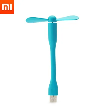 

Original xiaomi mijia Fan Flexible USB Portable Mini Fan For Pover Bank Laptop Computer XiaoMi LED USB Light with Switch